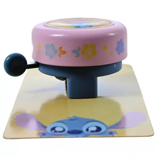 Disney Stitch rózsaszín biciklicsengő