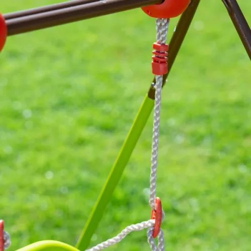 Babahinta kerettel beltéri és kültéri használatra, összecsukható, zöld