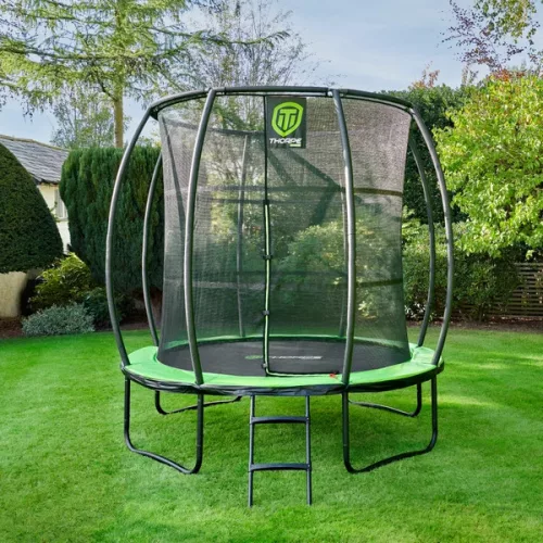 Thorpe Sports kültéri kerek trambulin hálóval 244 cm