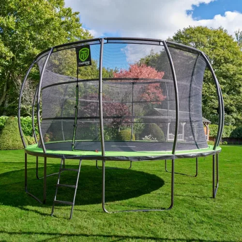 Thorpe Sports kültéri kerek trambulin hálóval 427 cm