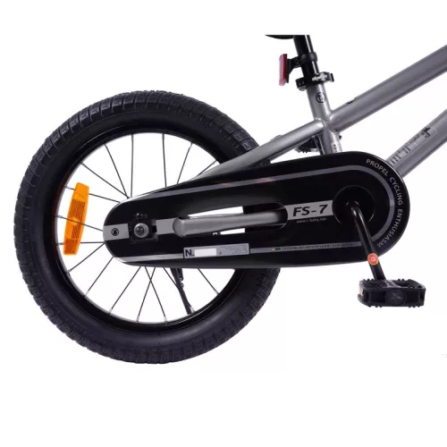 16 colos Freestyle FS-7 gyerekkerékpár, metál