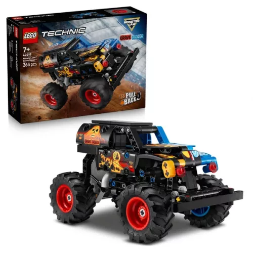 LEGO Technic Monster Jam Sírásó Tűz és Jég 42219