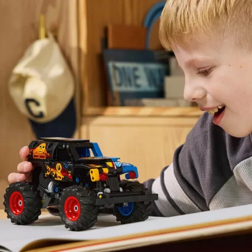 LEGO Technic Monster Jam Sírásó Tűz és Jég 42219
