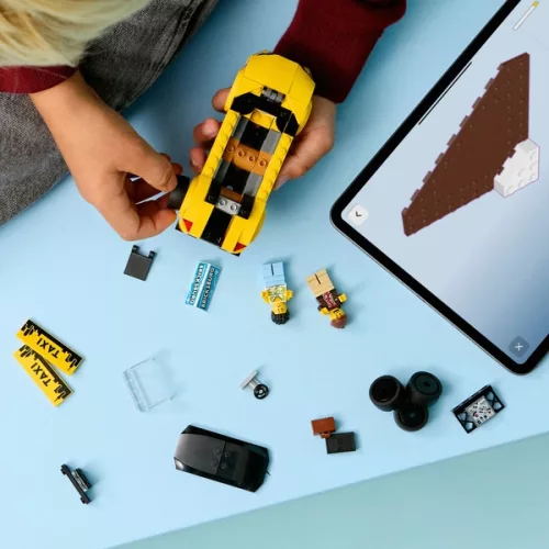 LEGO City Sárga taxi 60487