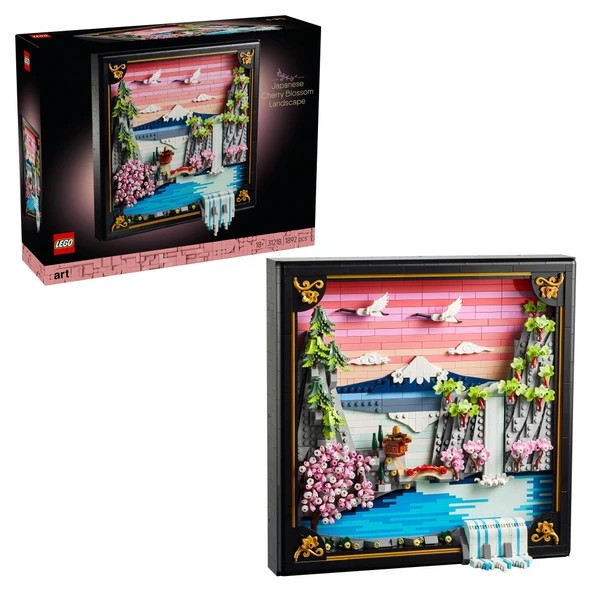 LEGO Art Japán cseresznyevirágzás tájkép 31218 – alternatív kép 1