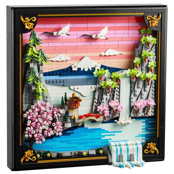 LEGO Art Japán cseresznyevirágzás tájkép 31218 – alternatív kép 2