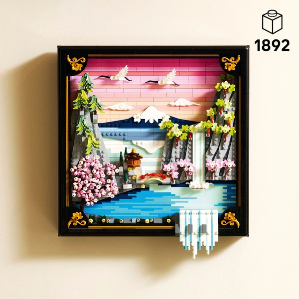 LEGO Art Japán cseresznyevirágzás tájkép 31218 – alternatív kép 3