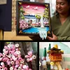 LEGO Art Japán cseresznyevirágzás tájkép 31218