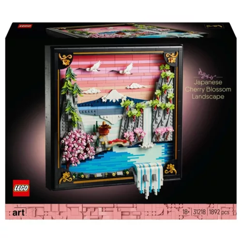LEGO Art Japán cseresznyevirágzás tájkép 31218