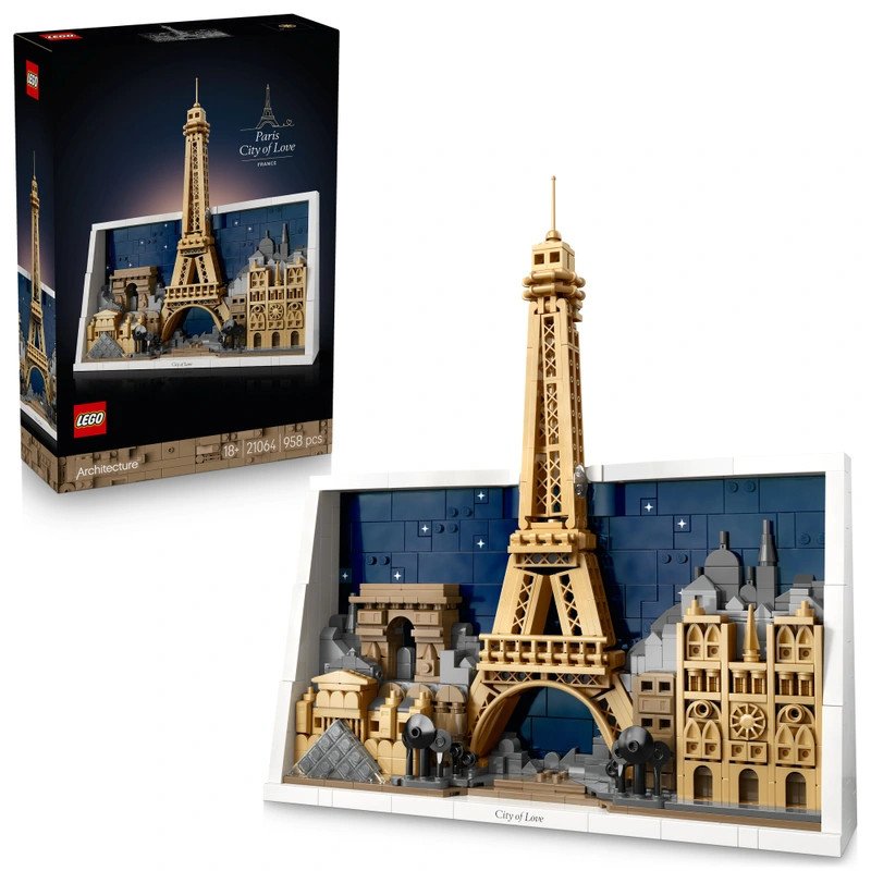 LEGO Architecture Párizs – A szerelem városa 21064 – fő nézet