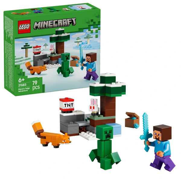 LEGO Minecraft Steve kalandja a tajgában 21583 – alternatív kép 1
