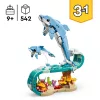 LEGO Creator Tengeri élőlények: Gyönyörű delfinek 3 az 1-ben 31385