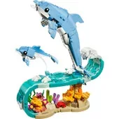 LEGO Creator Tengeri élőlények: Gyönyörű delfinek 3 az 1-ben 31385
