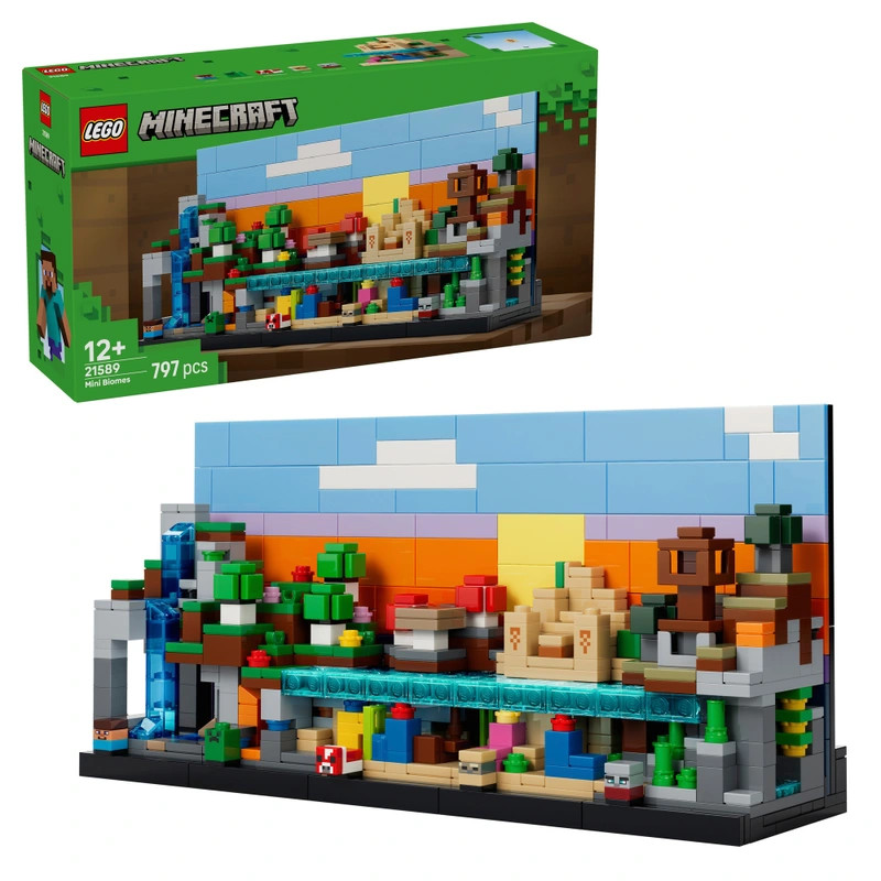 LEGO Minecraft Mini Biomok 21589 – fő nézet