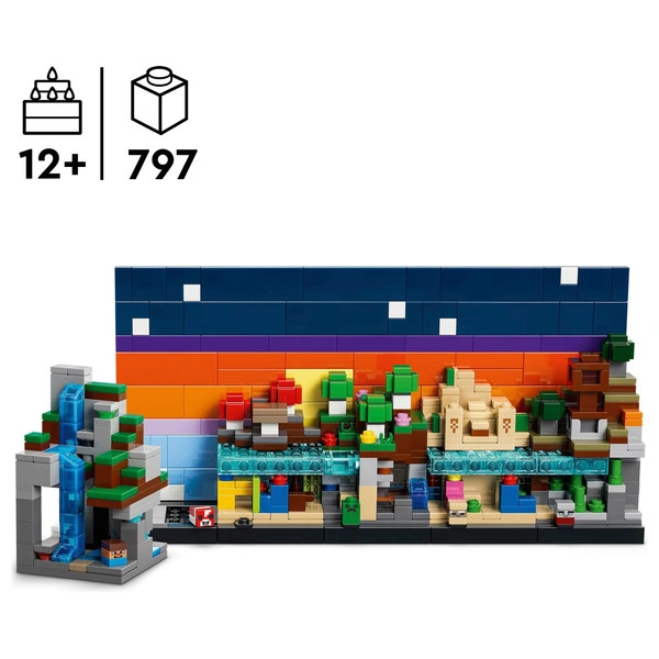 LEGO Minecraft Mini Biomok 21589 – alternatív kép 2