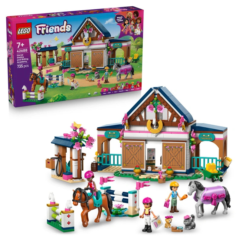 LEGO Friends Istálló és Lovarda 42688 – fő nézet