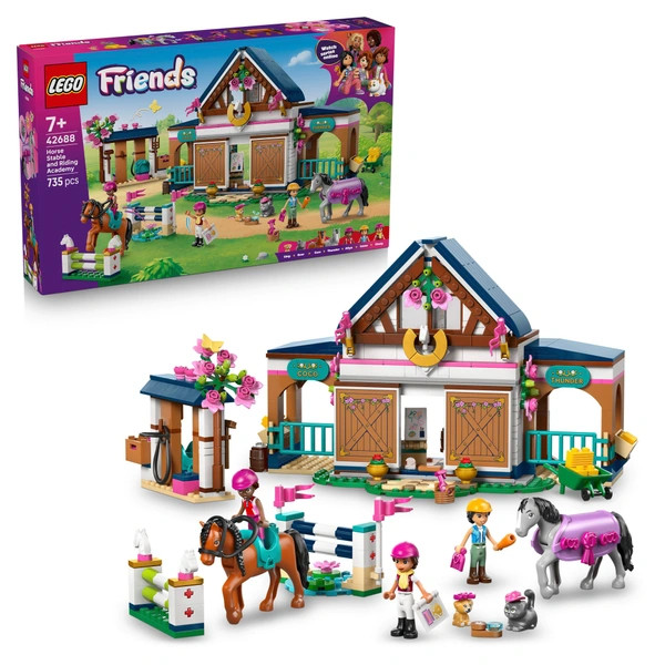 LEGO Friends Istálló és Lovarda 42688 – alternatív kép 1