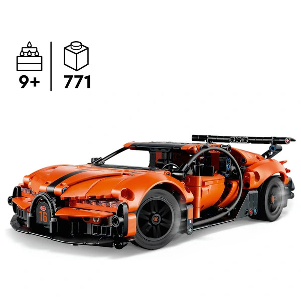 LEGO Technic Bugatti Chiron Pur Sport Hiperautó 42222 – alternatív kép 2