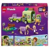 LEGO Friends Ló és csikó lószállító utánfutóval 42695