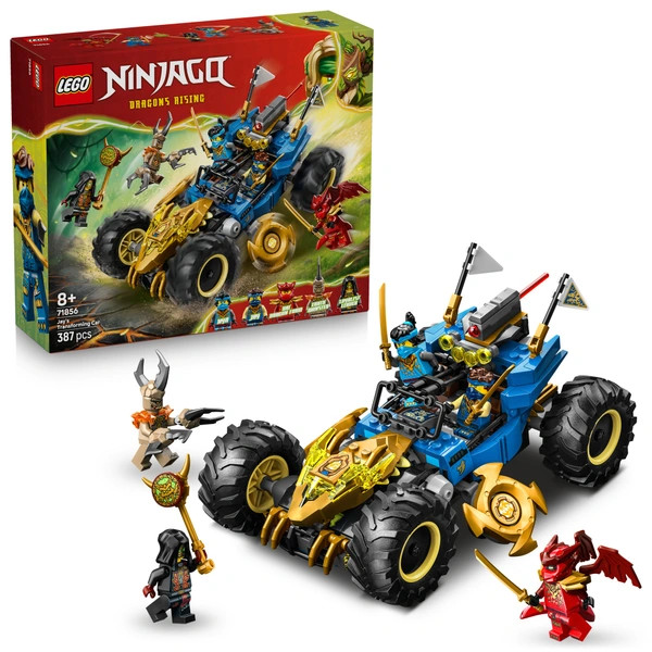 LEGO NINJAGO Jay átalakuló gyorsasági száguldója 71856 – alternatív kép 1