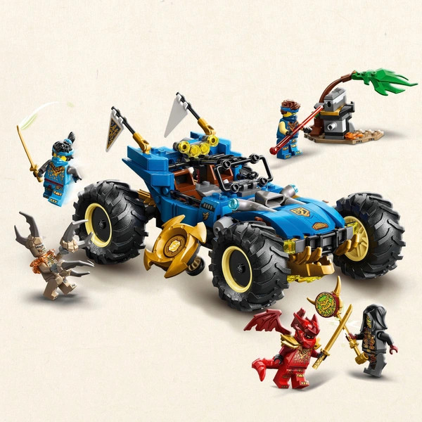 LEGO NINJAGO Jay átalakuló gyorsasági száguldója 71856 – alternatív kép 3