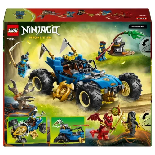 LEGO NINJAGO Jay átalakuló gyorsasági száguldója 71856