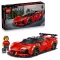 LEGO Speed ​​Champions Ferrari SF90 XX Stradale sportkocsi 77254, 6–8 év, Többszínű