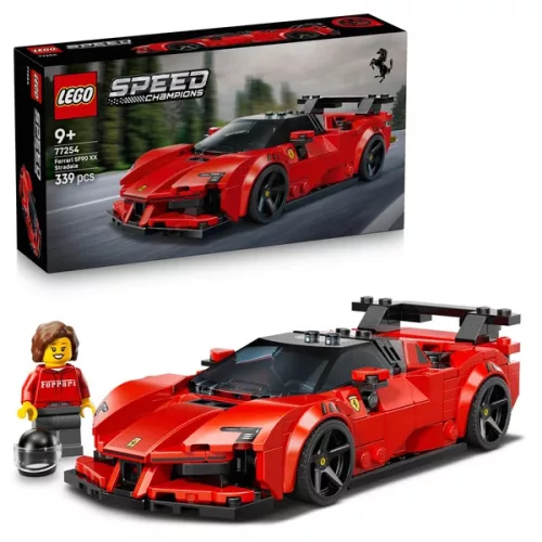 LEGO Speed ​​Champions Ferrari SF90 XX Stradale sportkocsi 77254
