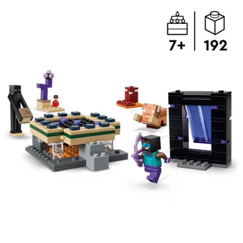 LEGO Minecraft Utazás az Alvilág és Vég Portálján keresztül 21584