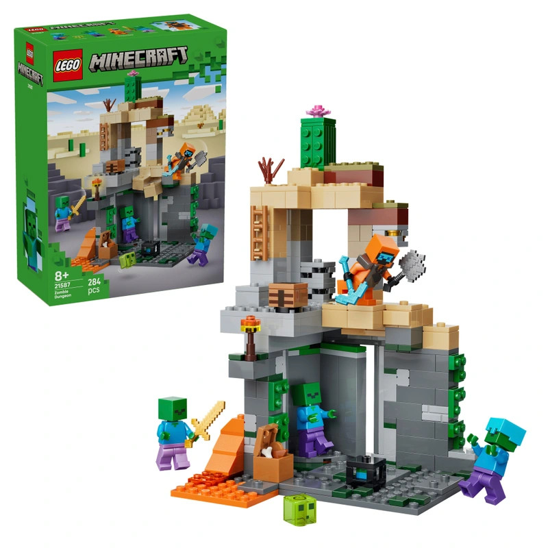 LEGO Minecraft Zombi kazamata 21587 – fő nézet