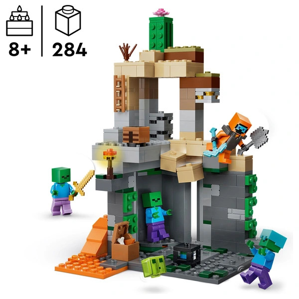 LEGO Minecraft Zombi kazamata 21587 – alternatív kép 2