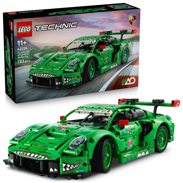 LEGO Technic Porsche 911 GT3 R REXY AO Versenyautó 42224 – alternatív kép 1
