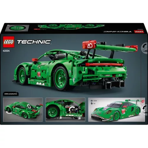 LEGO Technic Porsche 911 GT3 R REXY AO Versenyautó 42224
