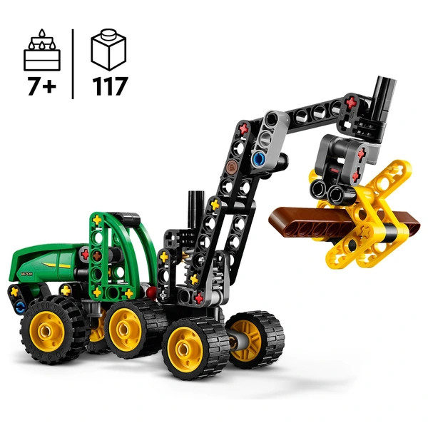 LEGO Technic John Deere 1470H kerekes aratógép 42218 – alternatív kép 2