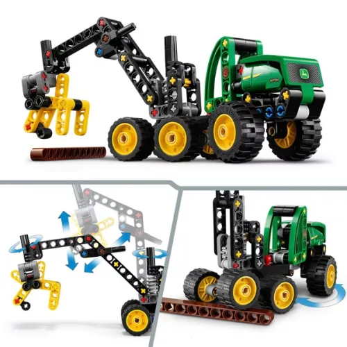 LEGO Technic John Deere 1470H kerekes aratógép 42218