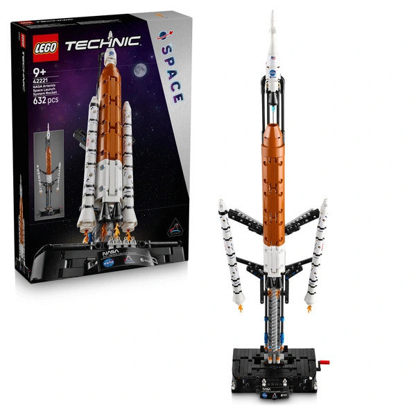 LEGO Technic NASA Artemis SLS nehéz teherbírású rakéta 42221 – alternatív kép 1