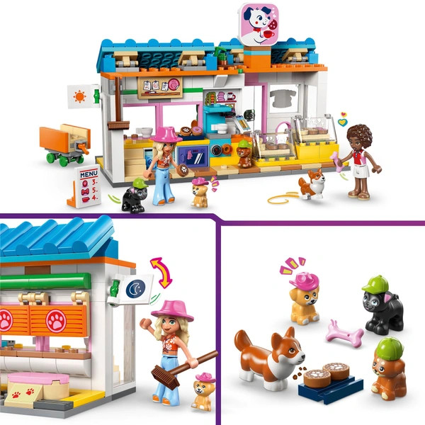LEGO Friends Kutyás Sütemény Pékség 42677 – alternatív kép 3