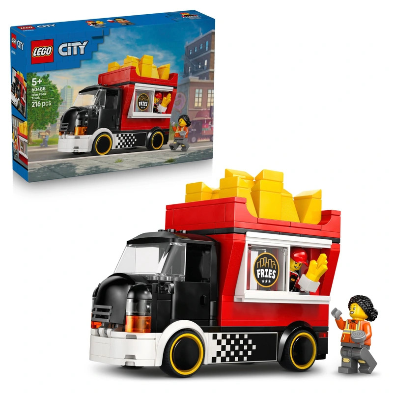 LEGO City Sültkrumplis kocsi 60488 – fő nézet