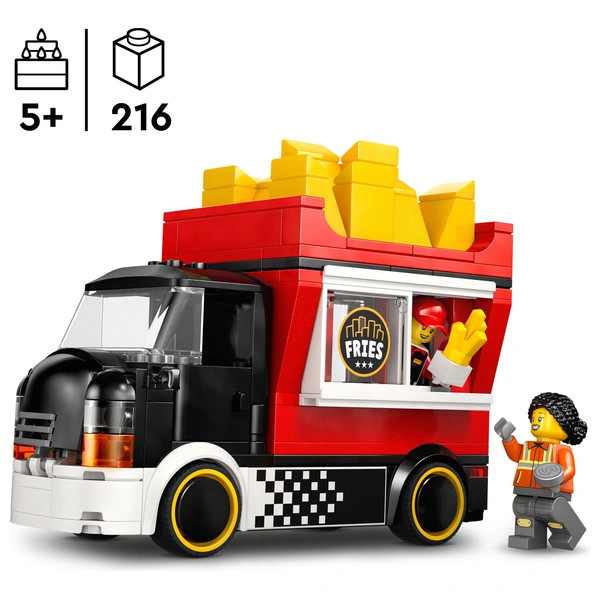 LEGO City Sültkrumplis kocsi 60488 – alternatív kép 2