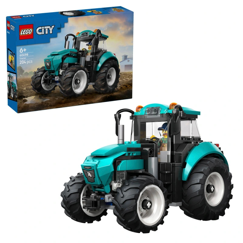 LEGO City Traktor 60498 – fő nézet