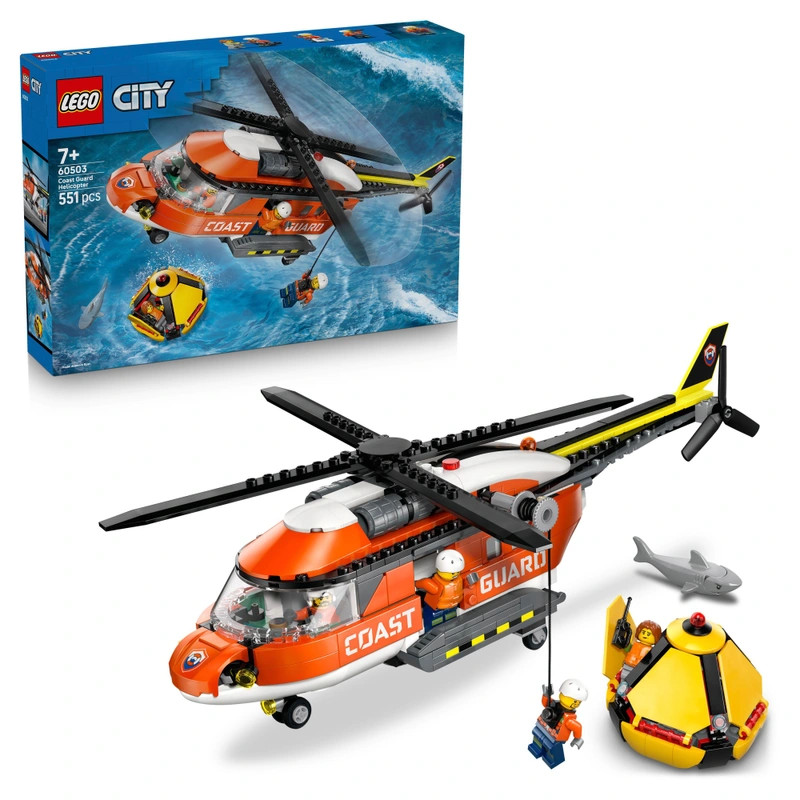 LEGO City Parti őrség helikopter 60503 – fő nézet