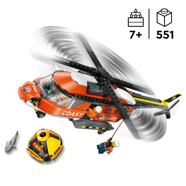 LEGO City Parti őrség helikopter 60503 – alternatív kép 2