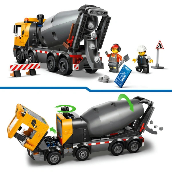 LEGO City Betonkeverő 60478 – alternatív kép 3