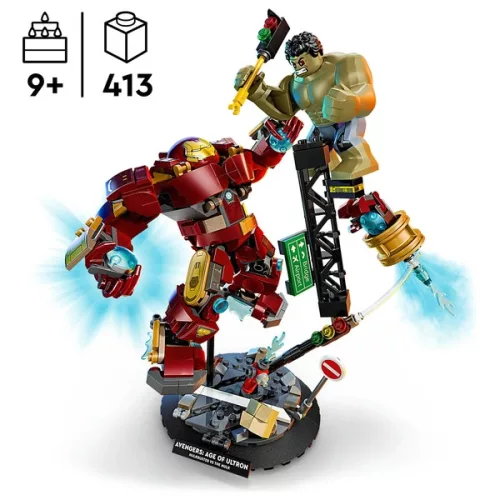 LEGO Marvel Super Heroes Óriások párbaja: Hulkbuster Hulk ellen 76343