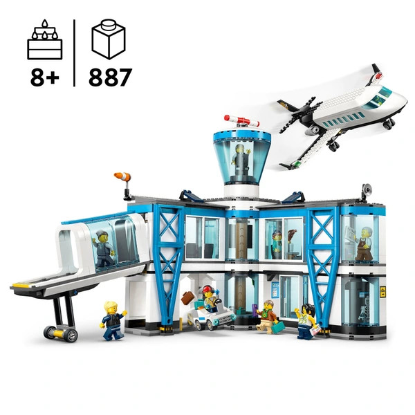 LEGO City Repülőtér repülőgéppel 60502 – alternatív kép 2