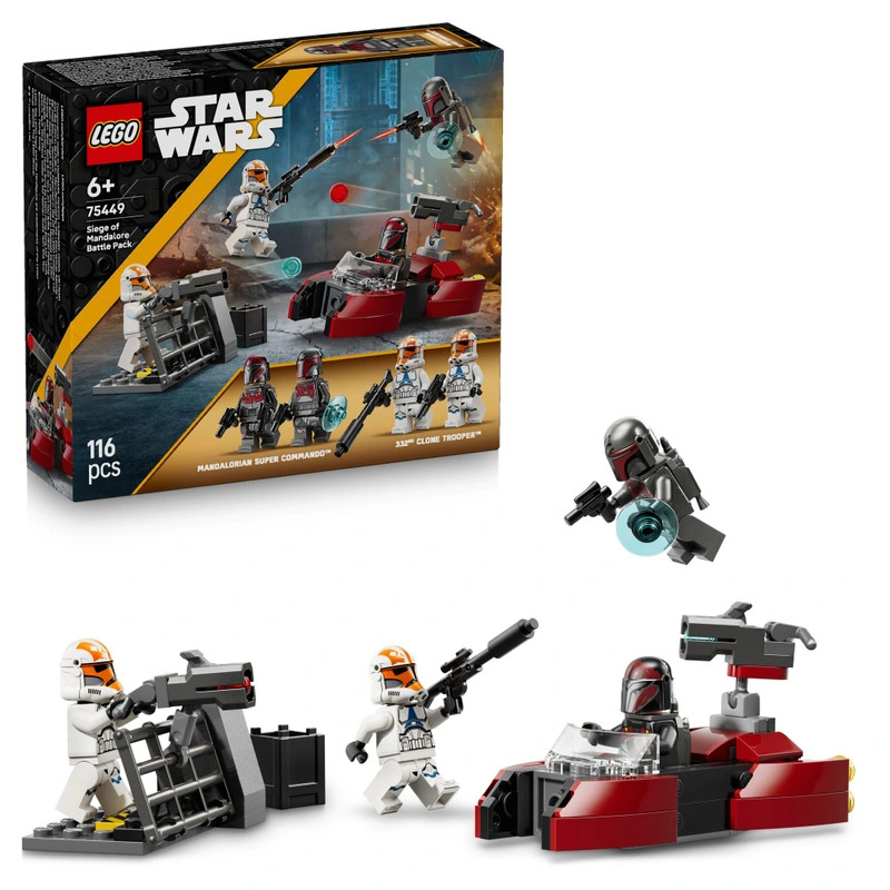 LEGO Star Wars Mandalore ostroma harci csomag 75449 – fő nézet