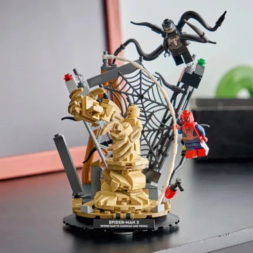 LEGO Marvel Super Heroes Nagy leszámolás: Pókember vs. Homokember 76334