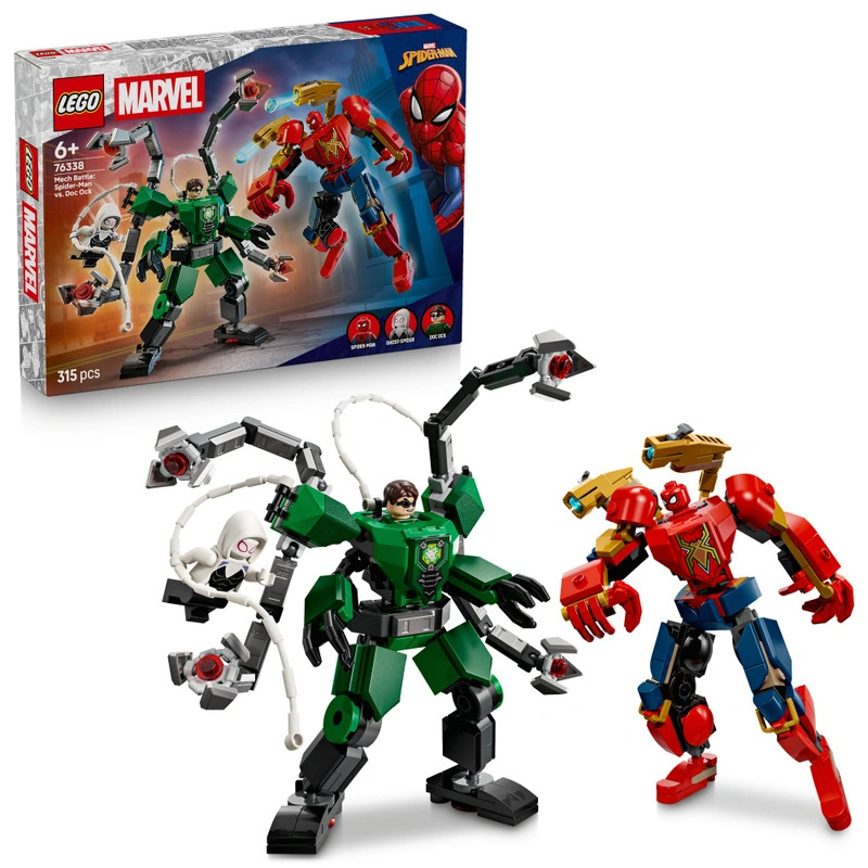 LEGO Marvel Super Heroes Mech párbaj: Pókember vs. Doc Ock 76338 – fő nézet