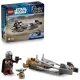 LEGO Star Wars A mandalóri és Grogu a speeder bike-jukon 75436