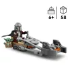 LEGO Star Wars A mandalóri és Grogu a speeder bike-jukon 75436